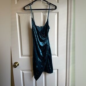 TEAL DRESS